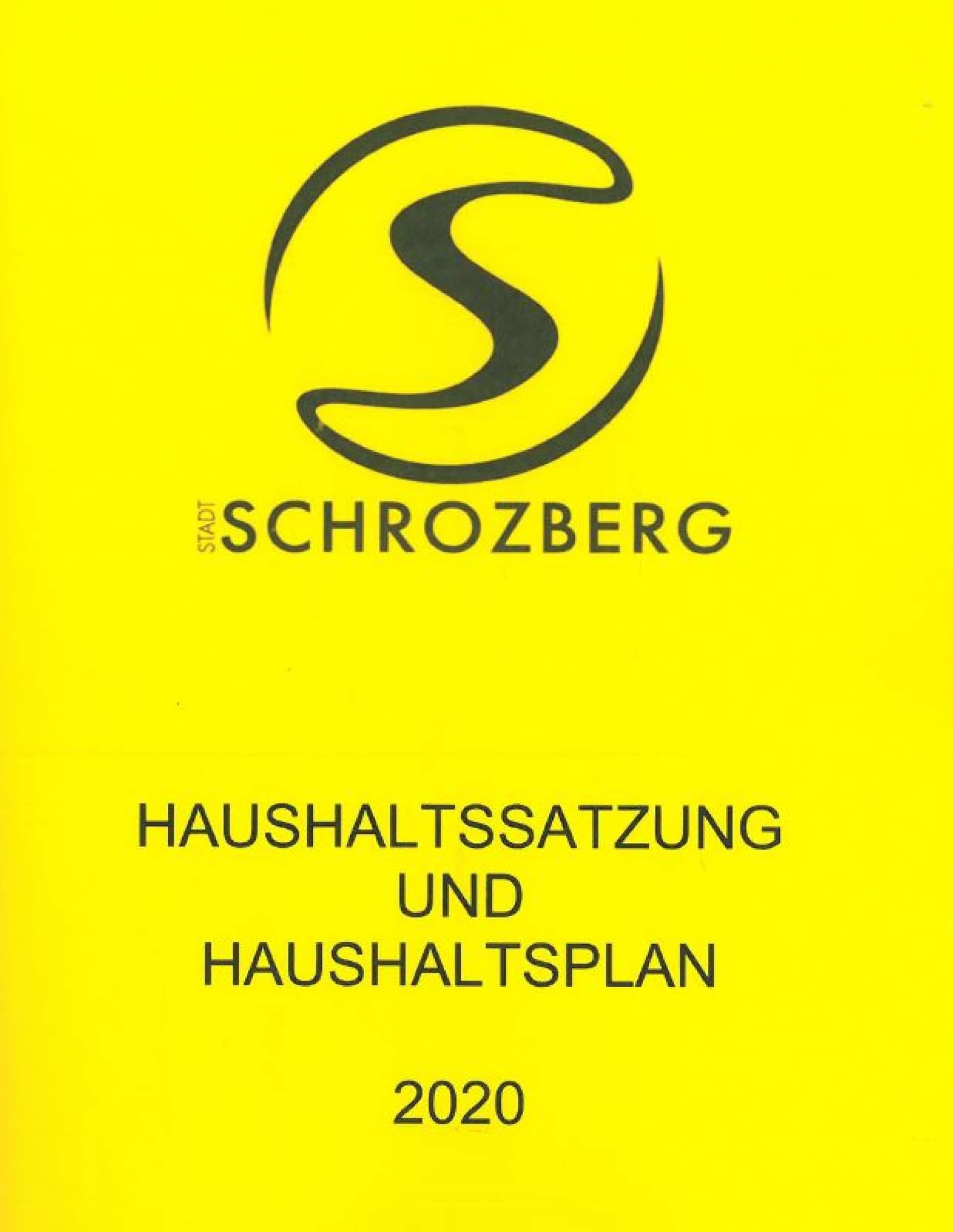 Haushaltssatzung 2020