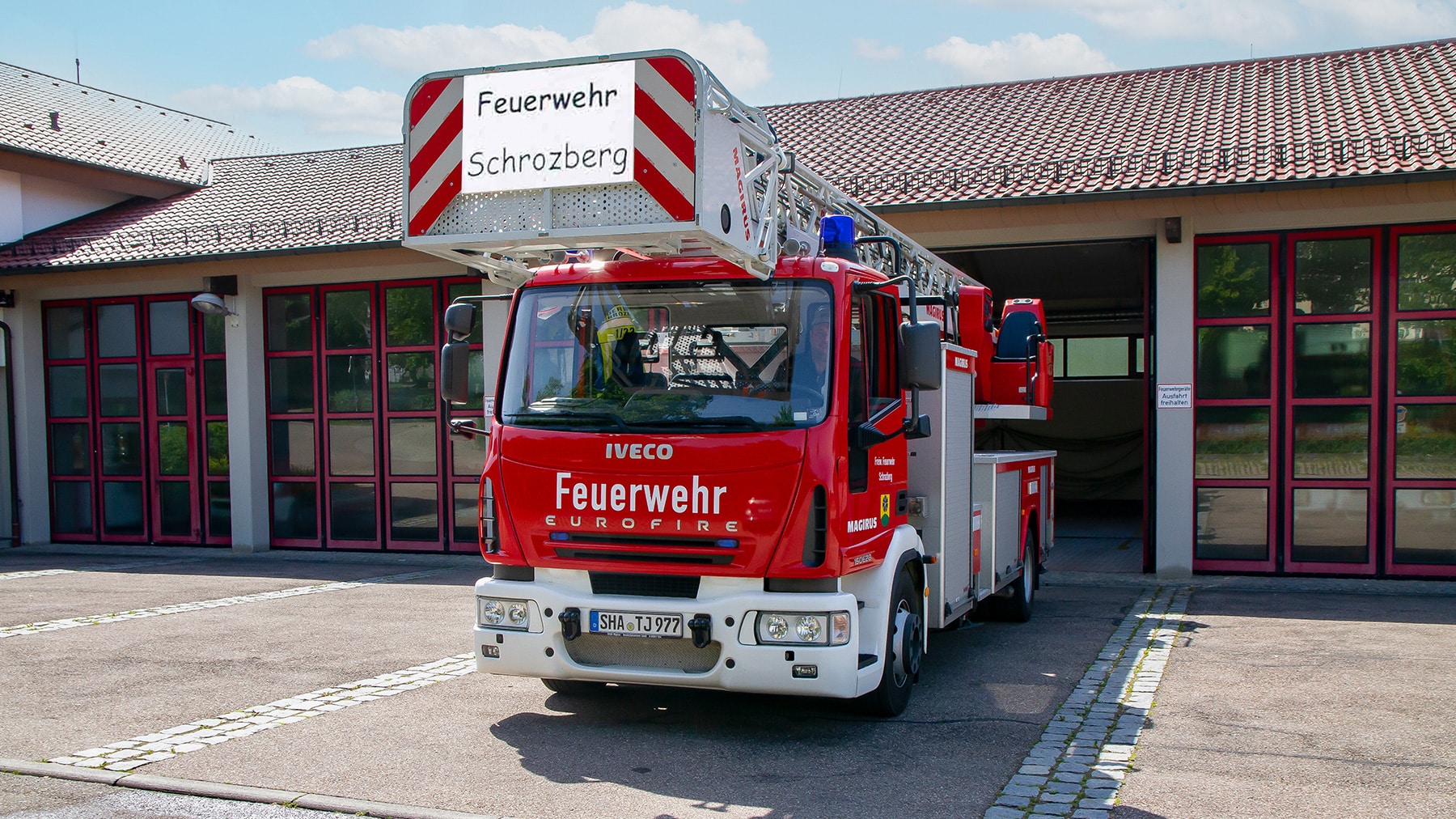 Feuerwehrmagazin in Schrozberg