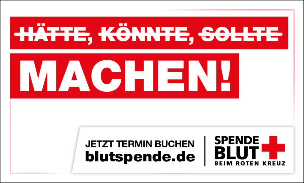 Mit guter Tat ins neue Jahr starten: Jetzt Blutspenderin oder Blutspender werden am 31.01.2025 in Schrozberg