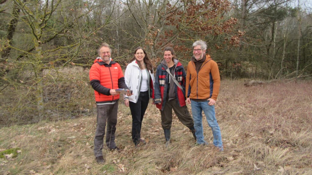 Bioverbundplanung mit Herr Hofmann, BM Förderer, Frau Jüttner, Herr Winter