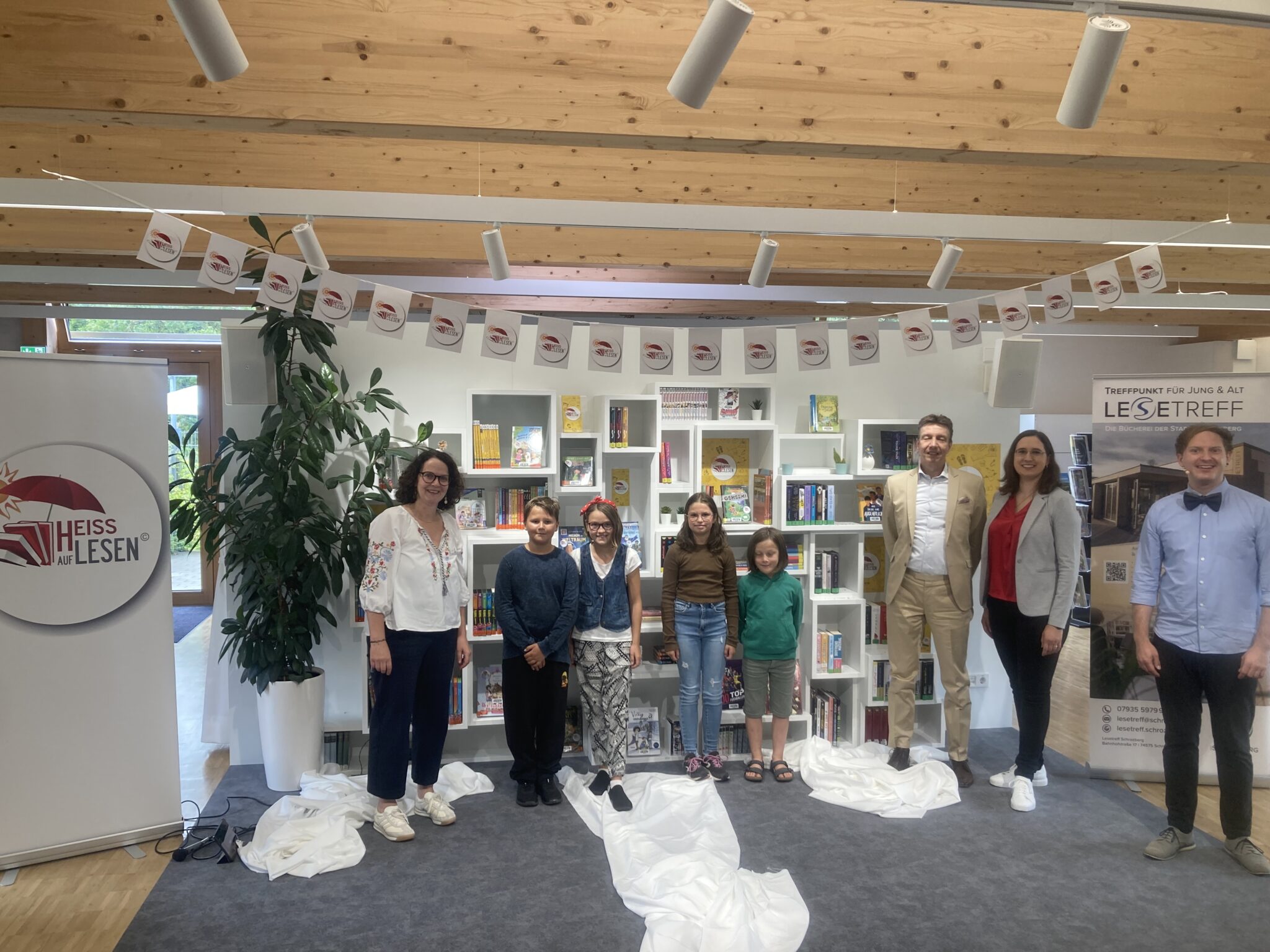 Eröffnung des Sommerleseclubs in Schrozberg