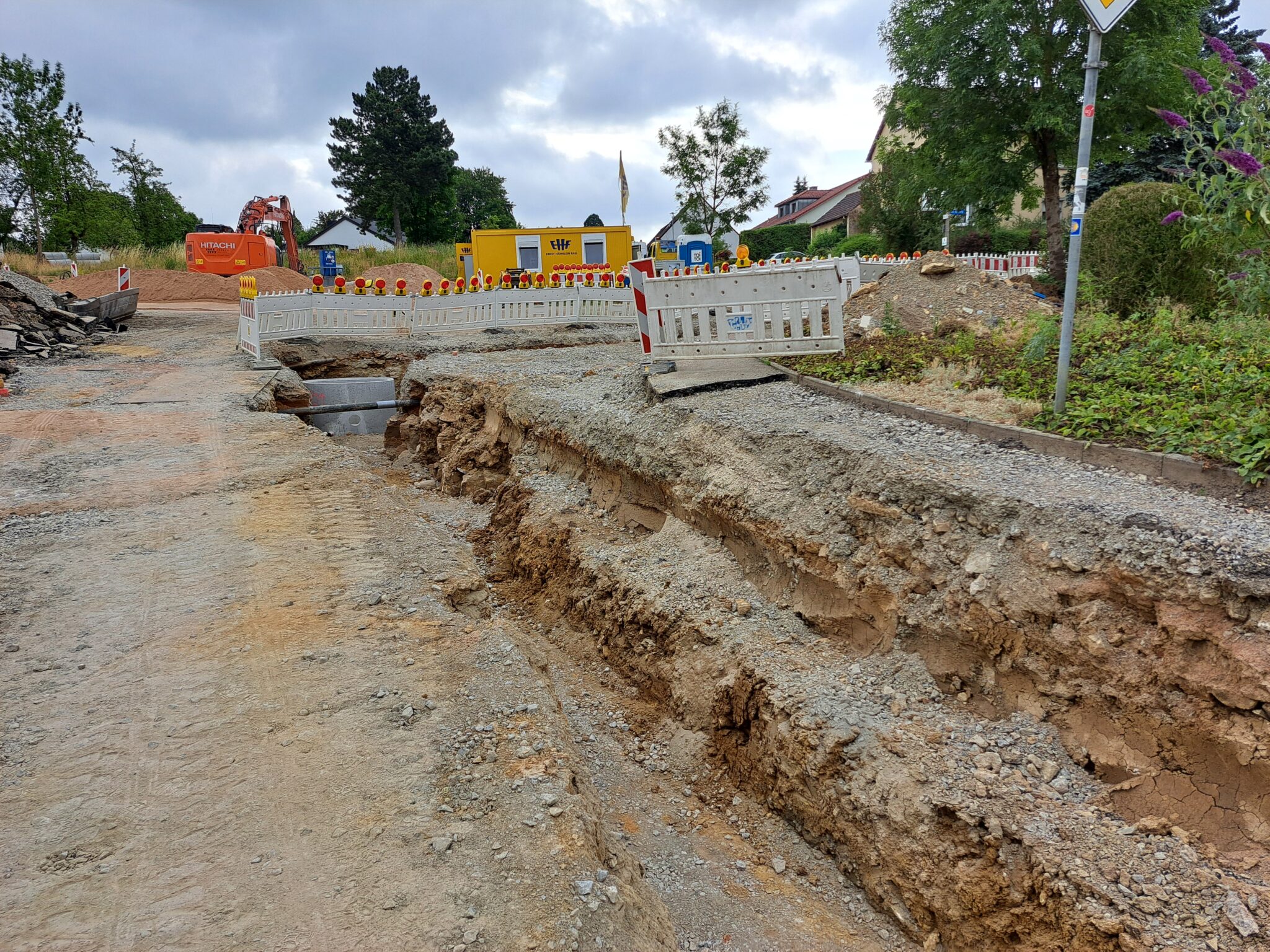 Sanierung der Krailshausener Straße