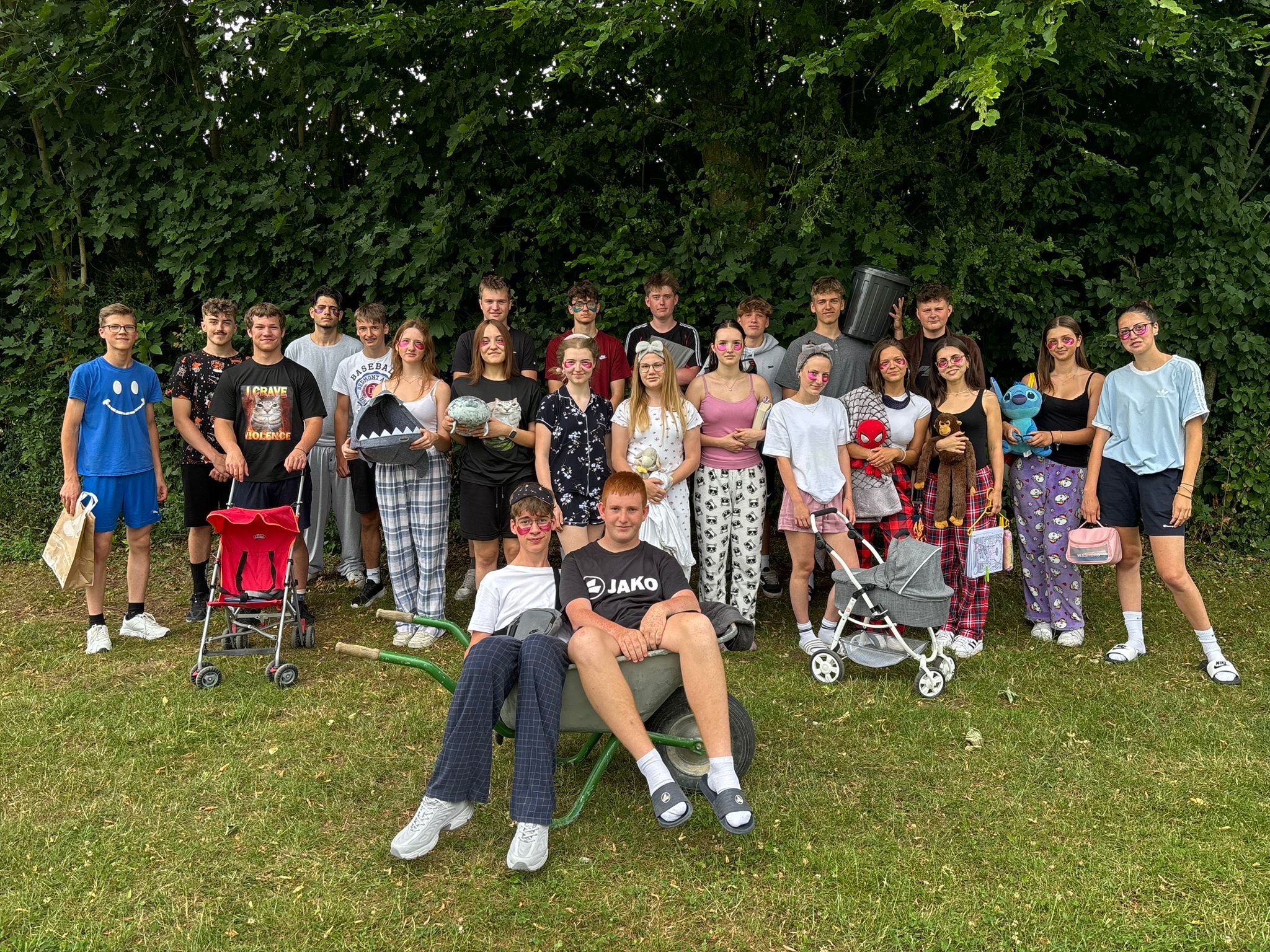 Die Schule Schrozberg - Traditionelle Mottowoche der Abschlussklassen