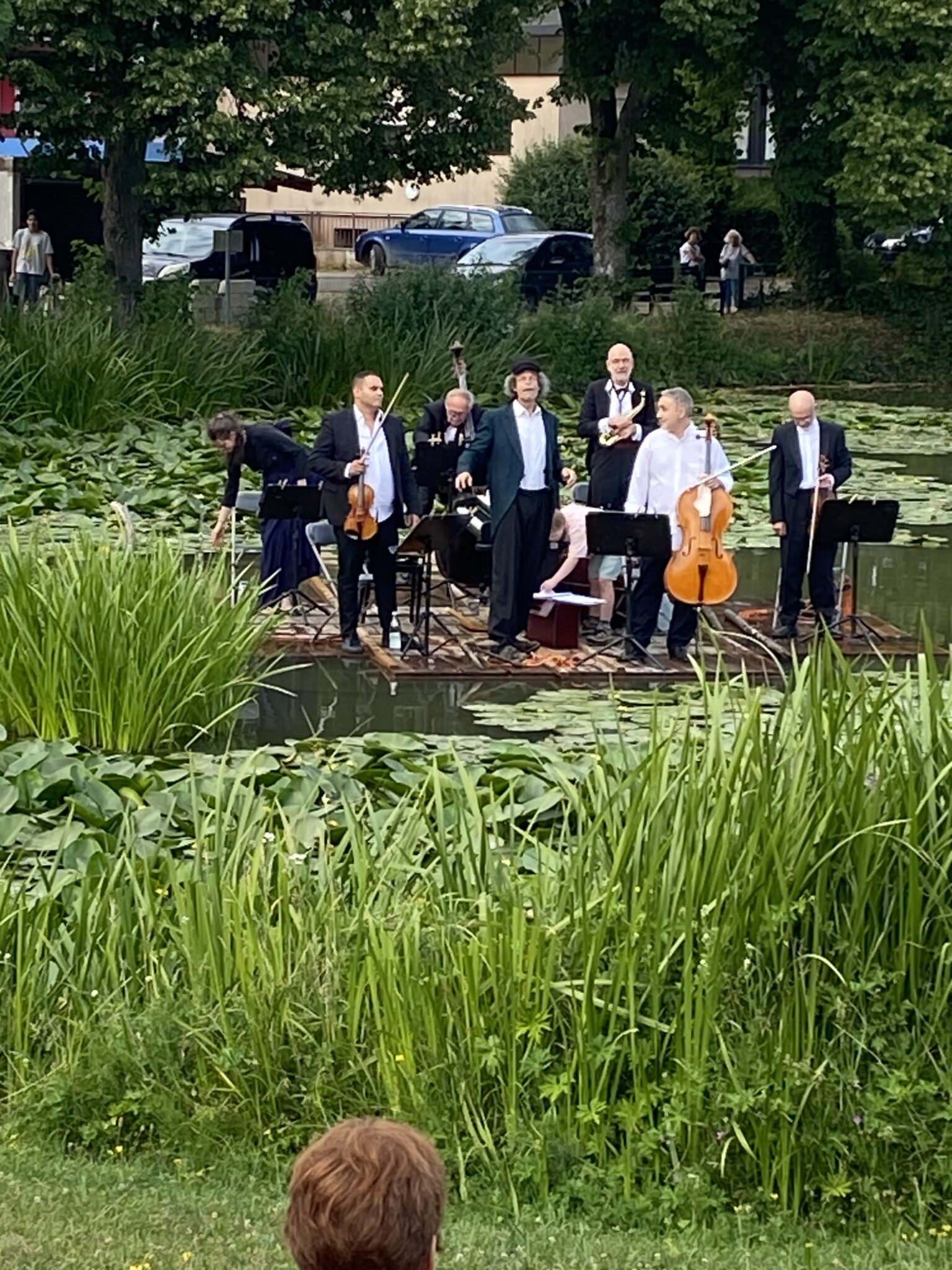 Wasserkonzert auf dem Schafsee  Ein Abend voller Musik