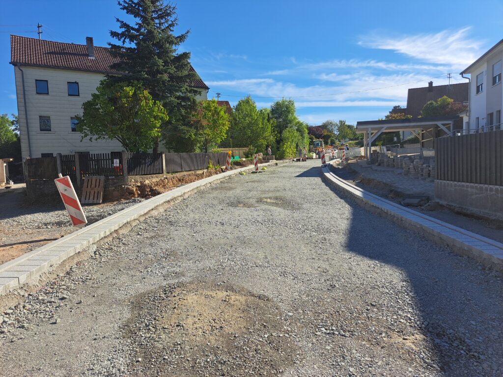 Sanierung der Krailshausener Straße