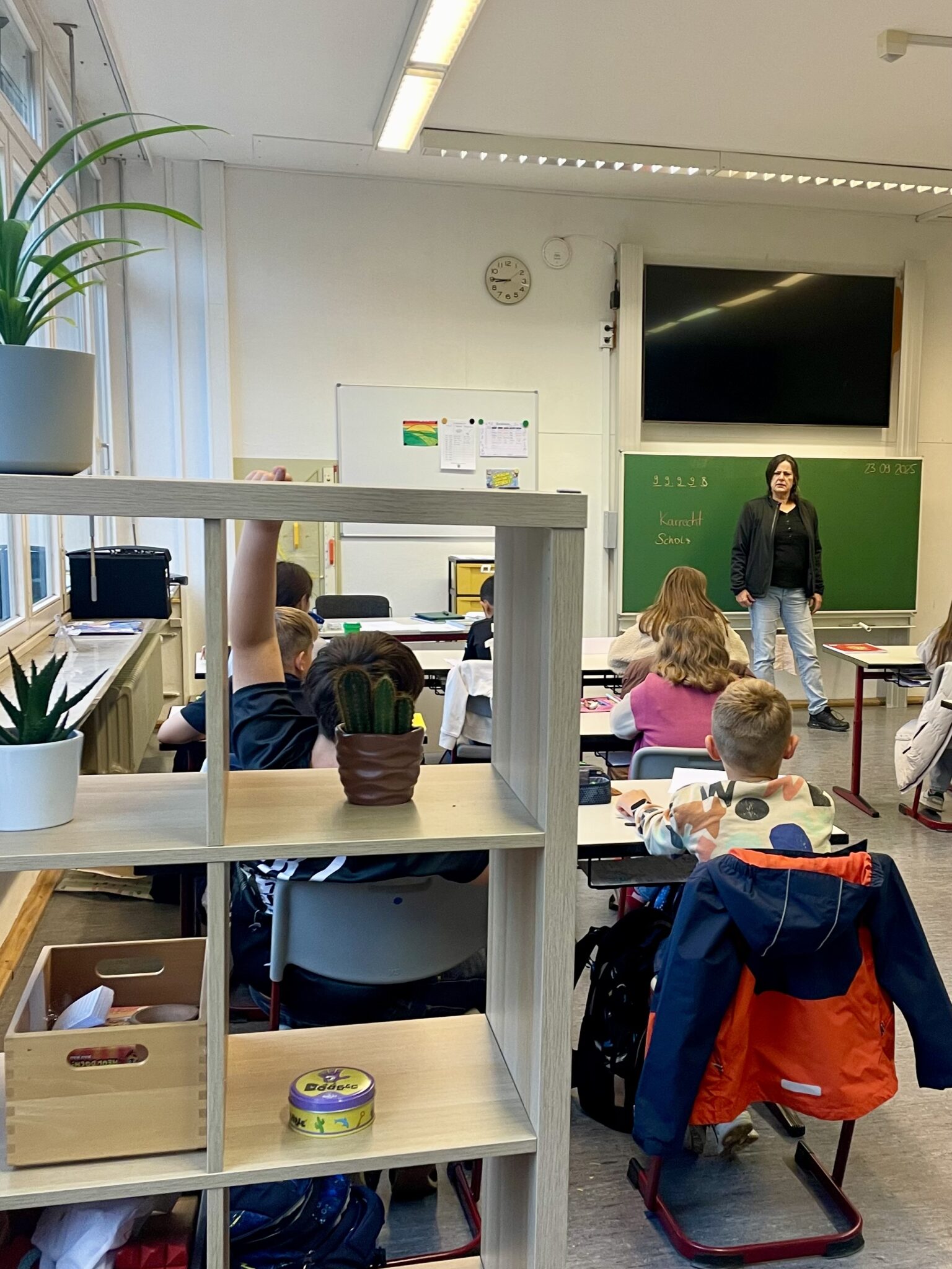 Die Schule Schrozberg - Projekttag Alle im selben Boot mit den fünften Klassen der Schule Schrozberg