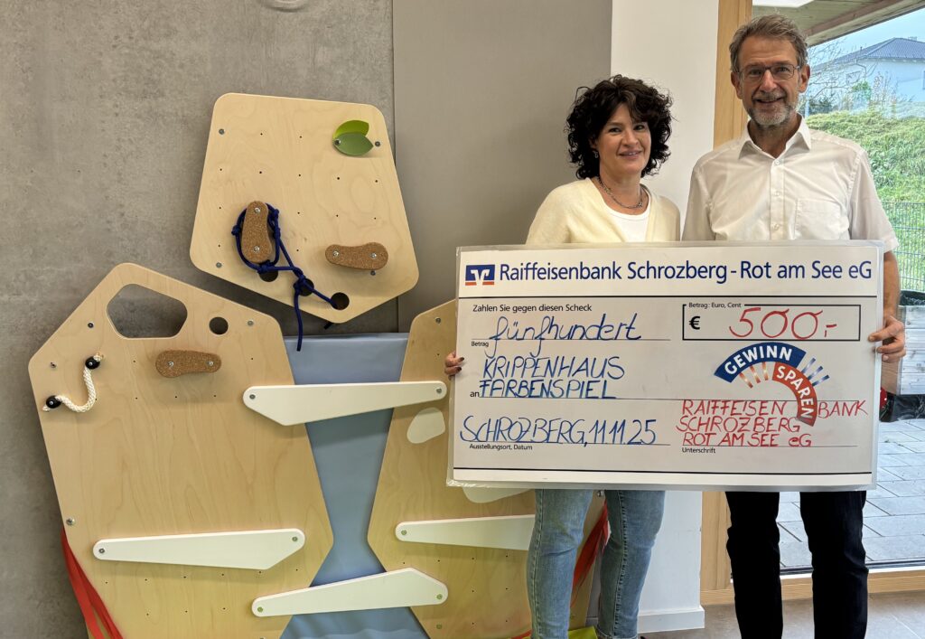 Neues aus dem Krippenhaus Farbenspiel