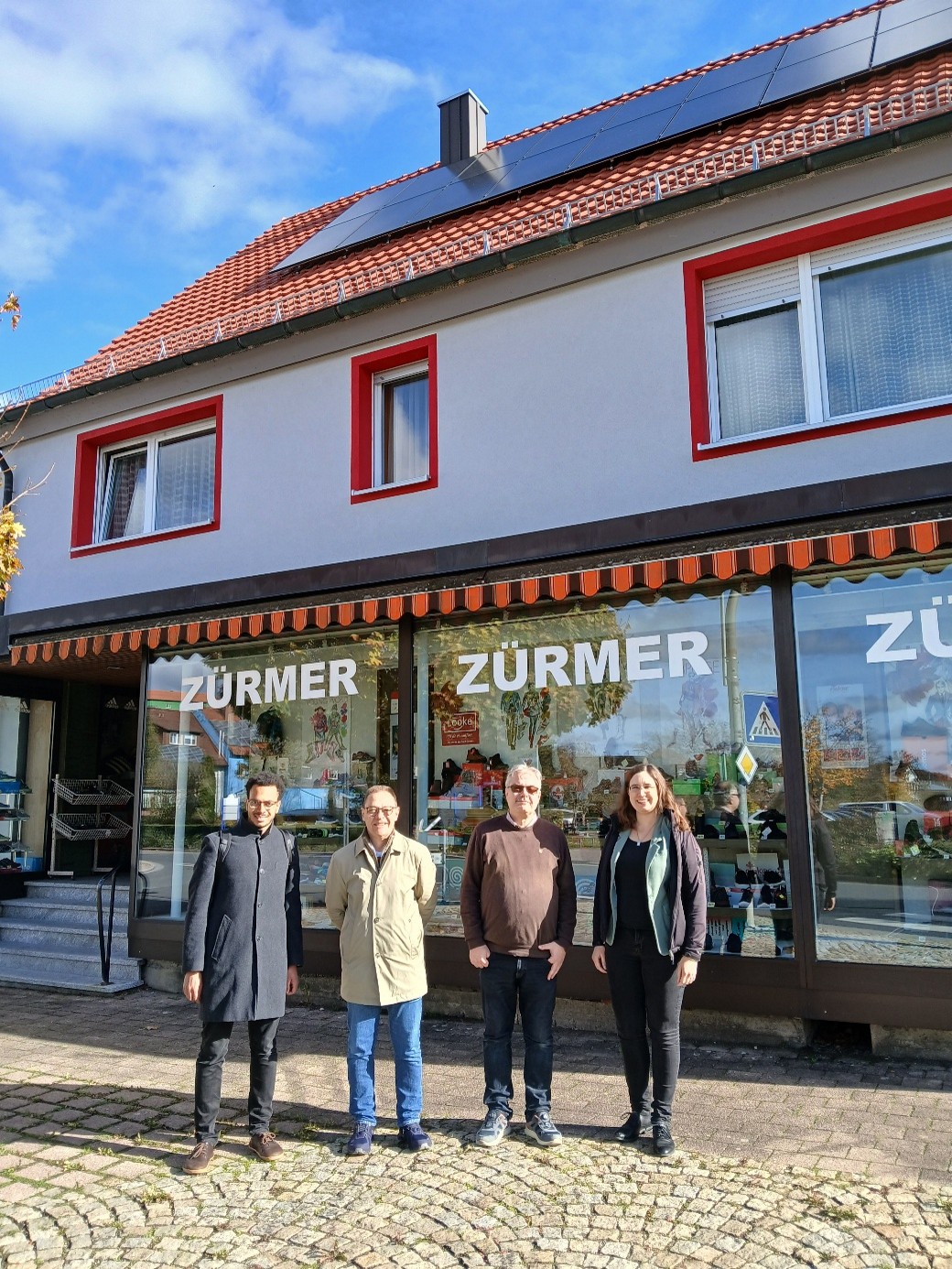 Abschluss der ersten privaten Sanierungsmaßnahme  Sanierungsgebiet Schrozberg Nord