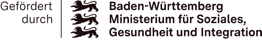Gefördert durch Baden-Württemberg Ministerium für Soziales, Gesundheit und Integration