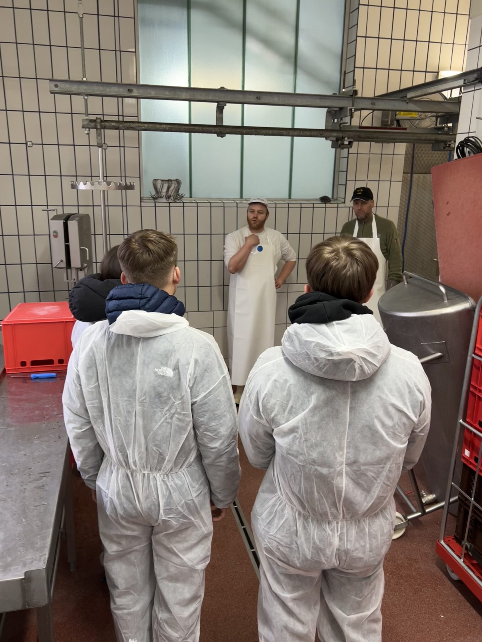 Die Schule Schrozberg - Schlachthausbesuch der Klasse 9R Fachbereich AES