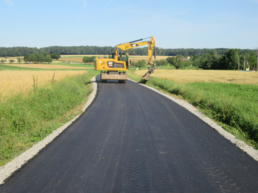 Sanierung von Wegen im Gemeindegebiet