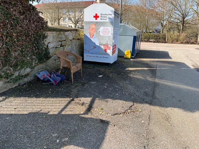 Hinweis zu den Containerstandorten