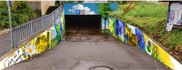 Bürgerbudget: Verschönerung der Tiefgaragenabfahrten
