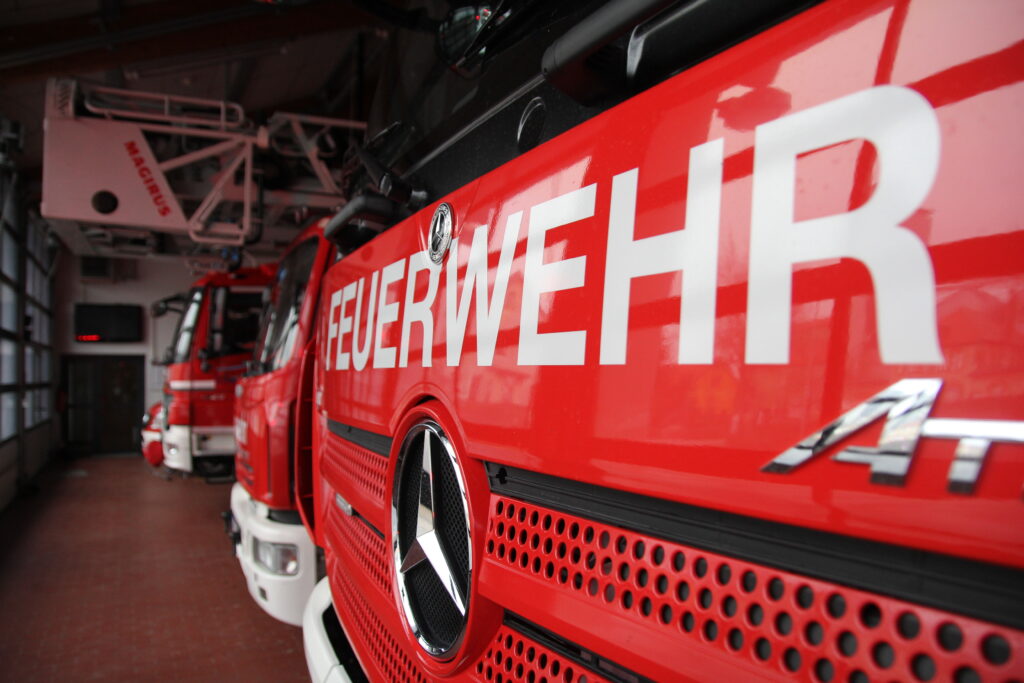 Feuerwehr wird durch Brandmeldeanlage alarmiert